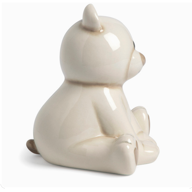 Demdaco Baby-Friendly Teddy Bear Ceramic Bank - Great Gift!