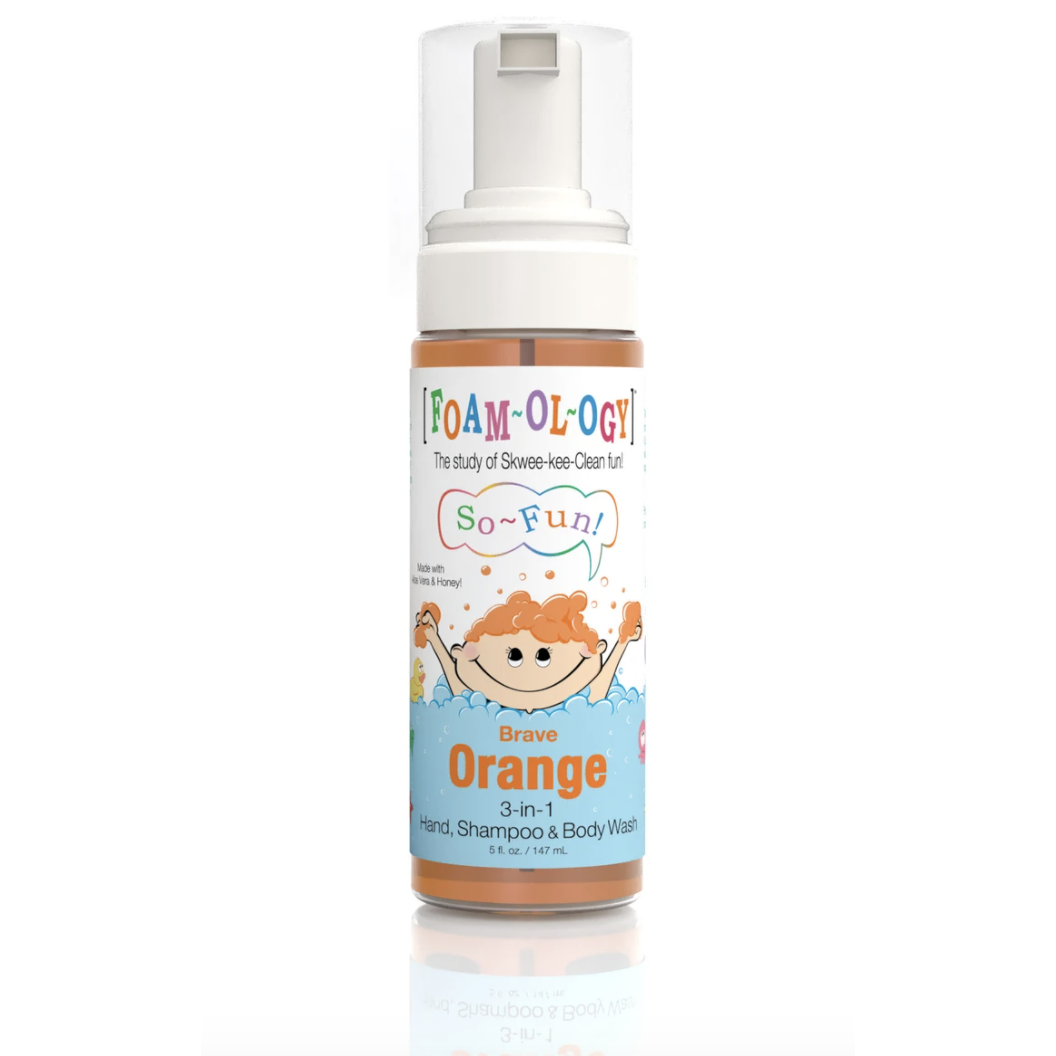 Foamology 3-in-1 Shampoo, Hand and Body Wash - Vibrant Orange, 5.0 fl. oz.