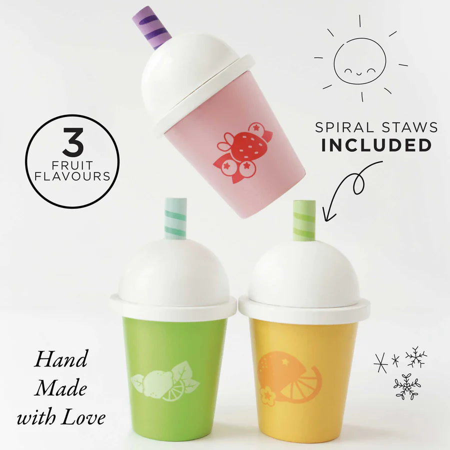 Le Toy Van Discounted Take Away Smoothie Trio - Ideal Kids Toy