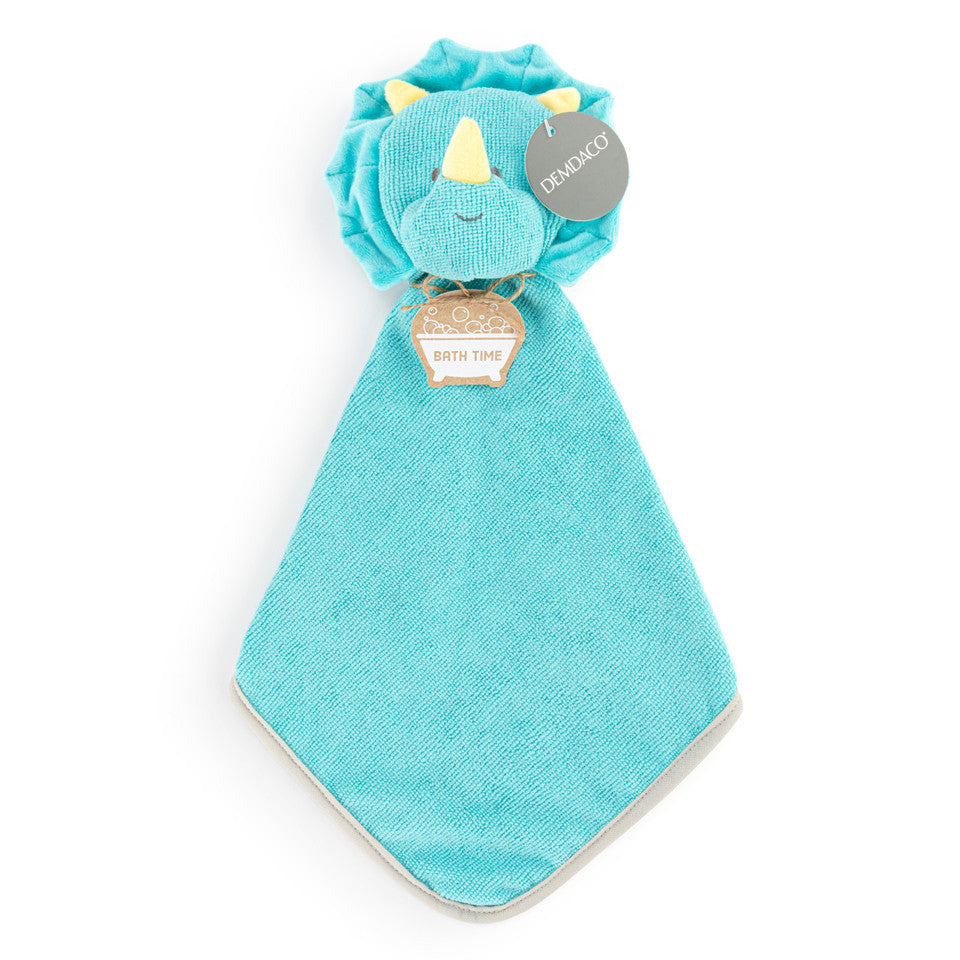 Demdaco Sudzie Dinosaur Bath Time Washcloth - Ideal for Babies