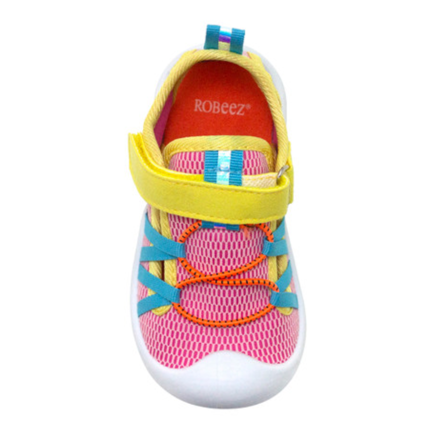 Robeez Light Pink Splash Quick - Dry Water Shoes for Baby Girls
