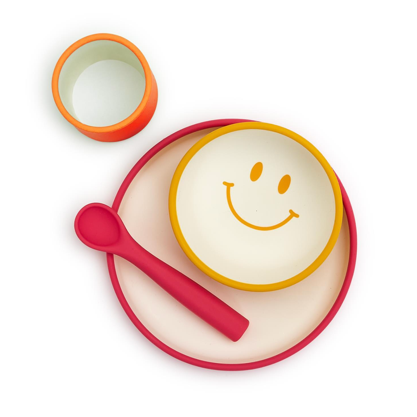 Fantastic Cupcakes & Cartwheels Silicone Meal Time Set