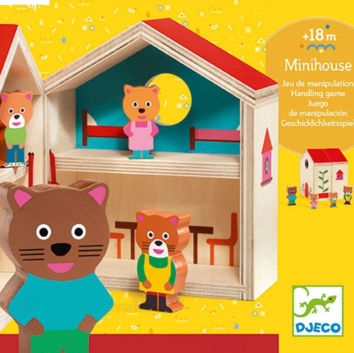 DJECO Mini Wooden House for Early Learning - Great Toy Deal