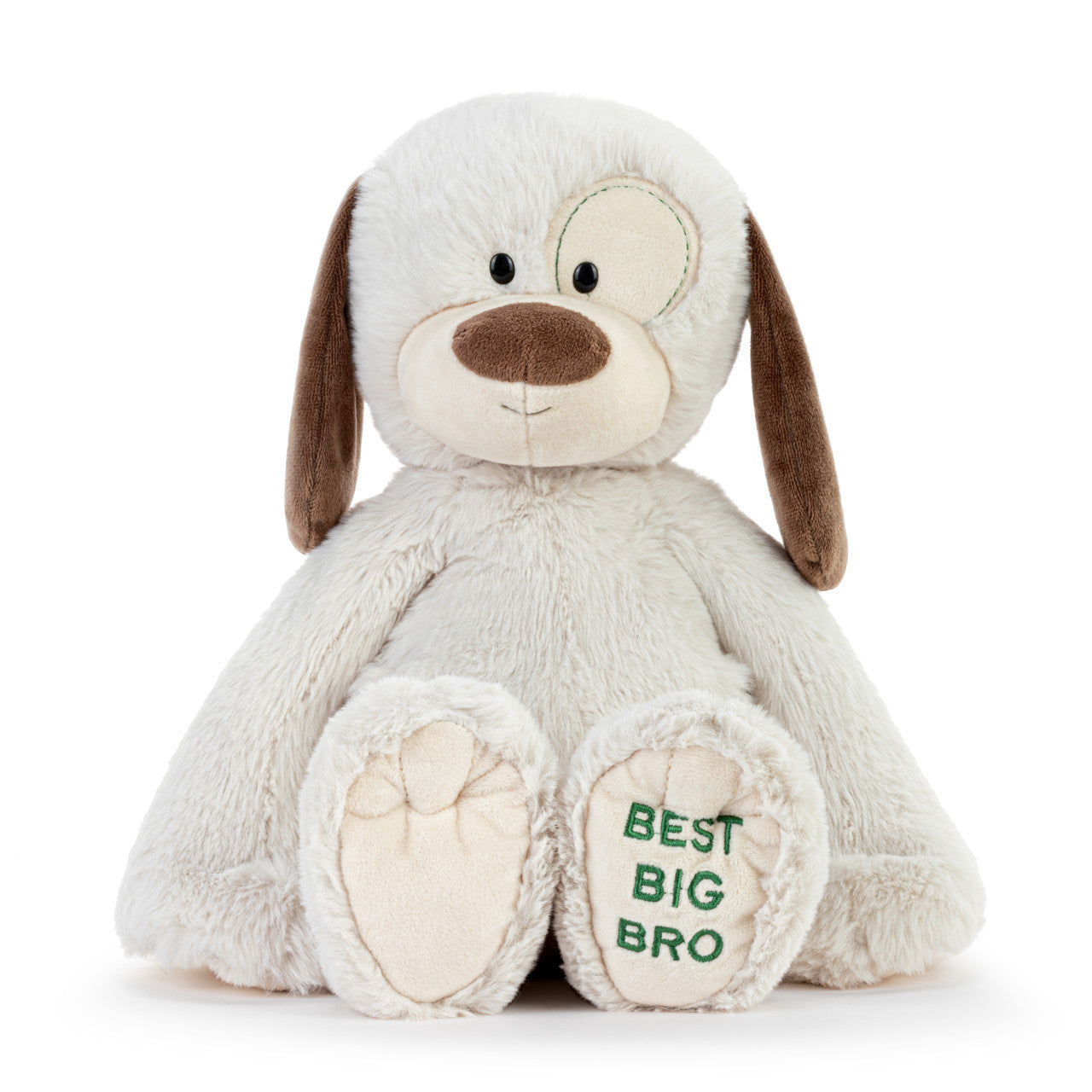 Hot Sale! 16 - inch Demdaco Plush Dog for Best Big Brothers