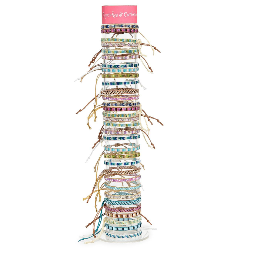 Assorted Adjustable Colorful Miyuki Seed Beads Bracelets - Great Value!