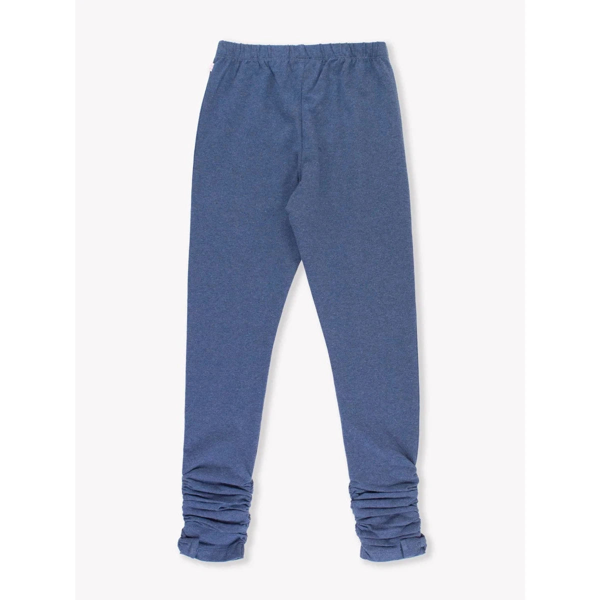 Hot Sale! RuffleButts Faux Denim Ruched Bow Baby Girl Leggings for All Seasons