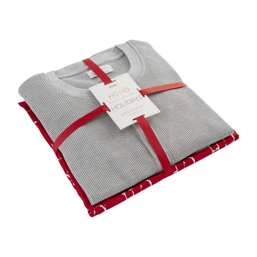 Hot Deal! Mud Pie Dad's HO HO HO Holiday Pajama Set