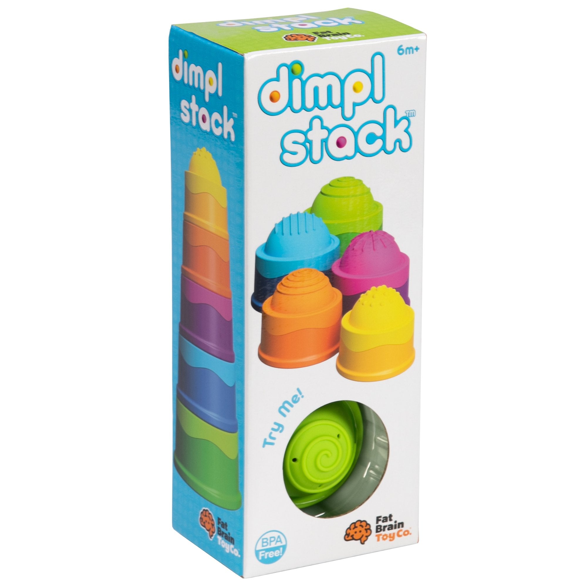 Get Your Fat Brain Dimpl Stack! A Colorful Stacking Toy for Endless Discoveries