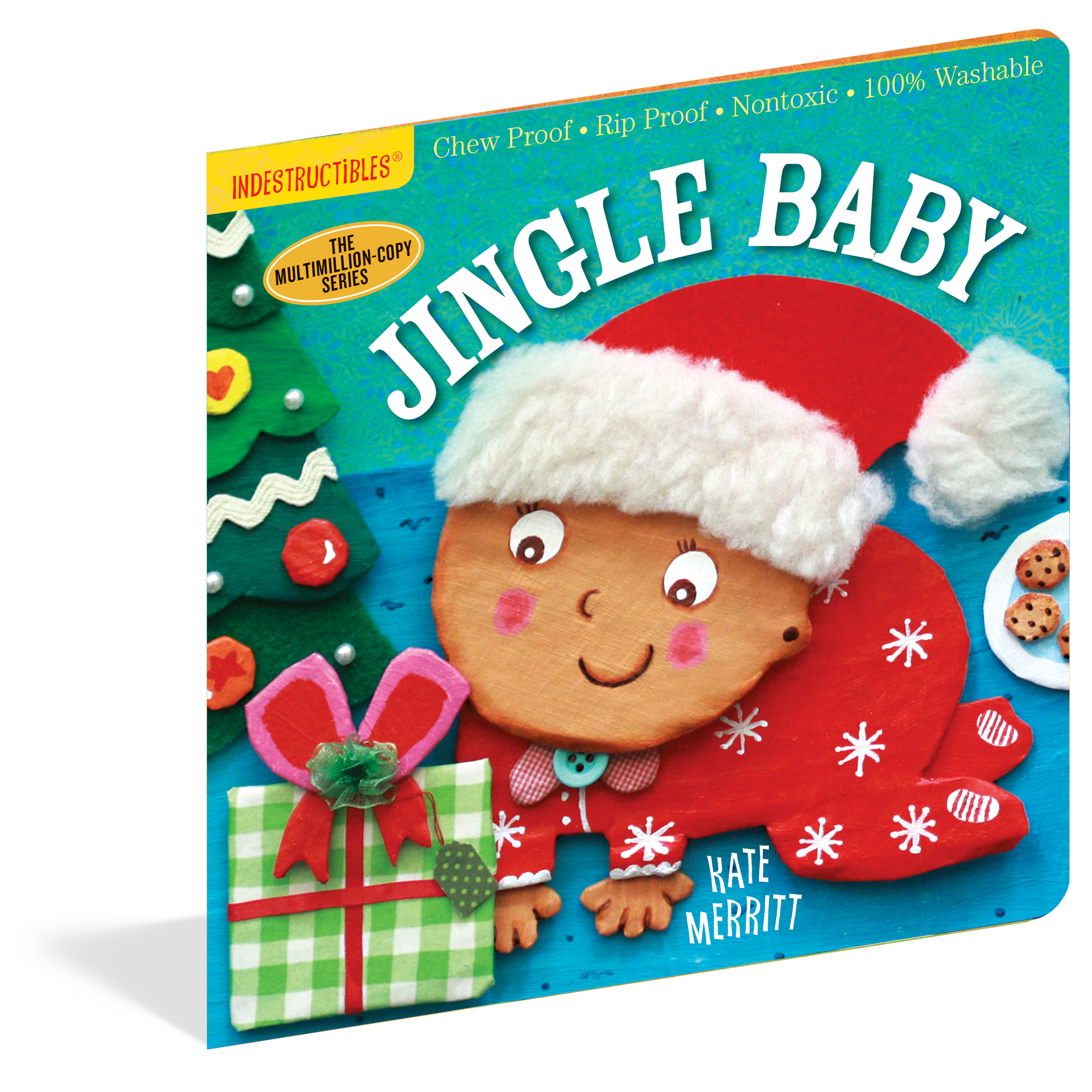 Indestructible Baby's First Christmas Book: Jingle Baby - Ideal for Holiday Traditions