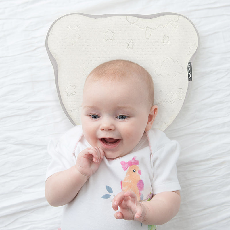 Kushies Bear Pillow: Easy Solution for Flat Head