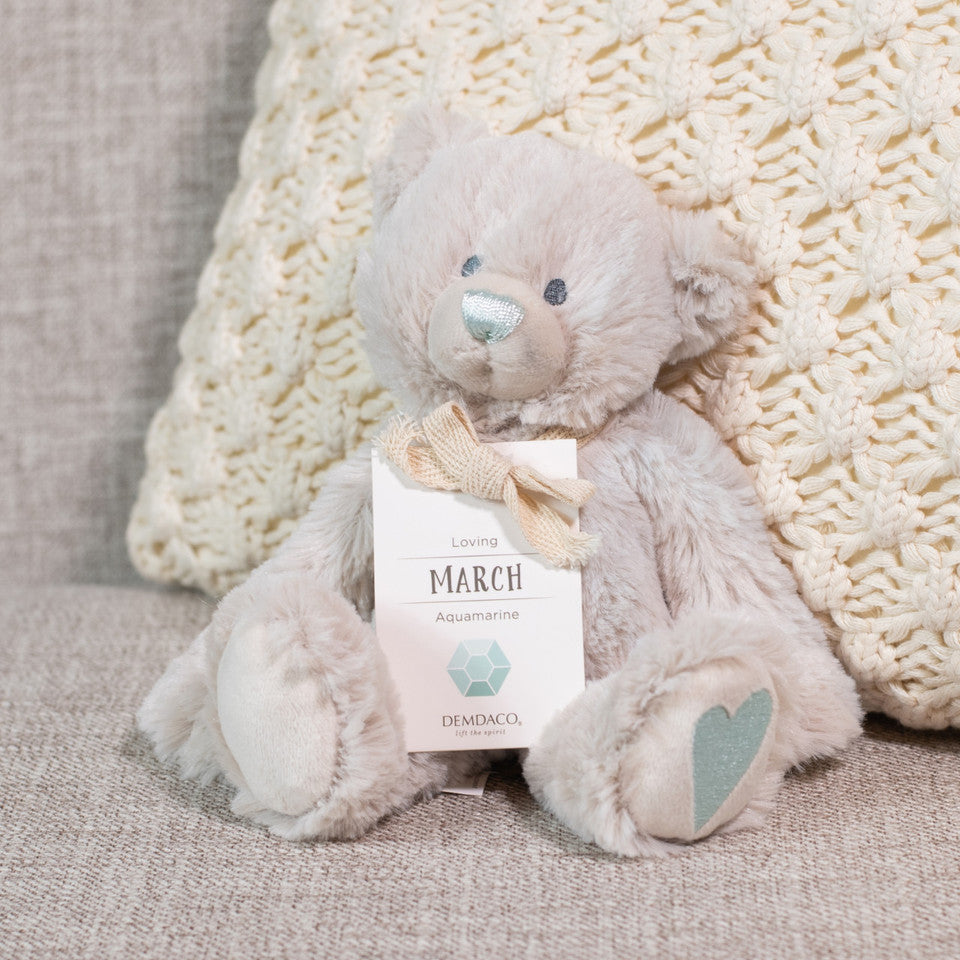 Demdaco March Birthstone Bear - Ideal Gift