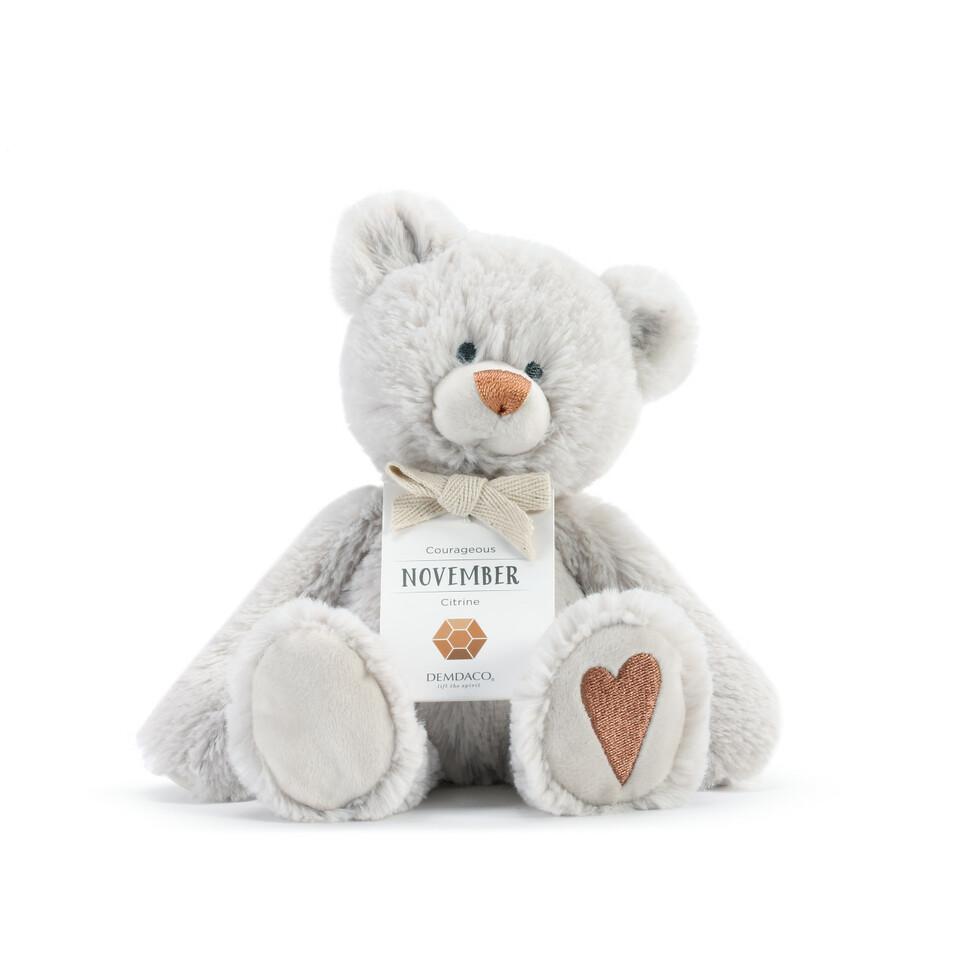 Demdaco November Birthstone Bear - Ideal Gift
