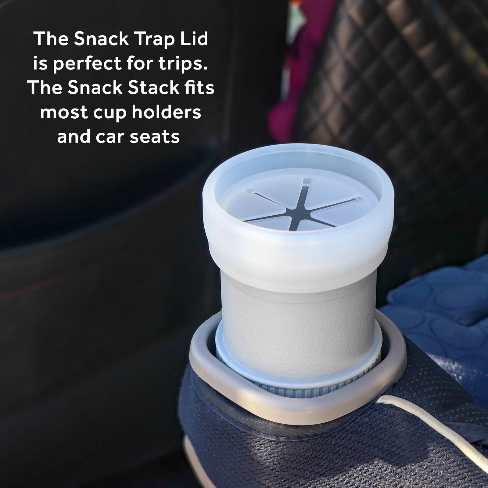 Hot! Re-Play Silicone Snack Trap for Easy Snacking