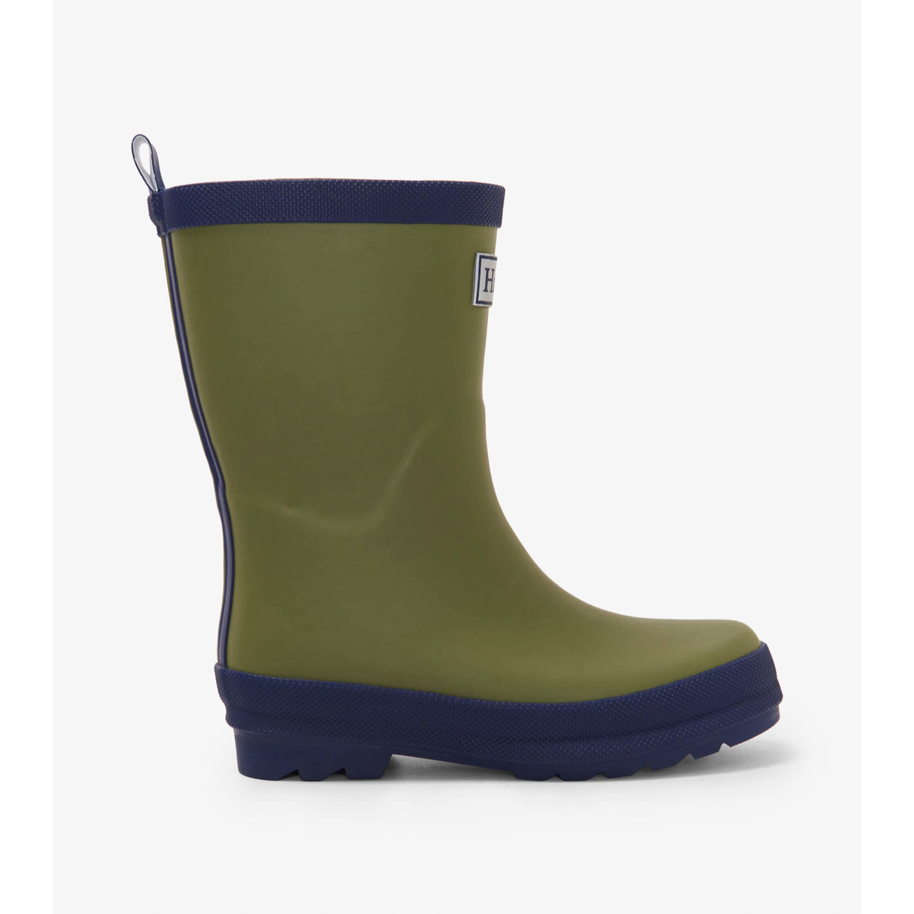 Hatley Loden Green Matte Forest Green Rain Boots for Puddle Jumping