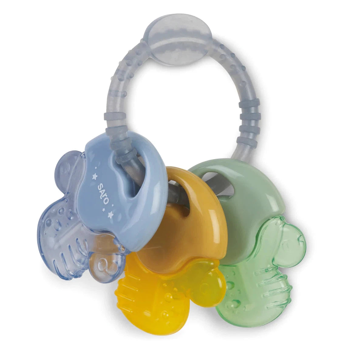 Hot Sale! Saro Mist Blue Baby Water Teether Keys