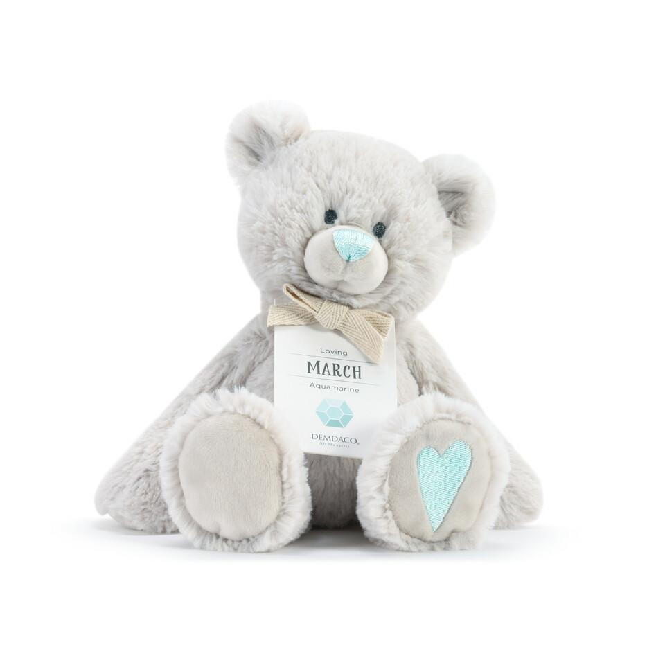 Demdaco March Birthstone Bear - Ideal Gift