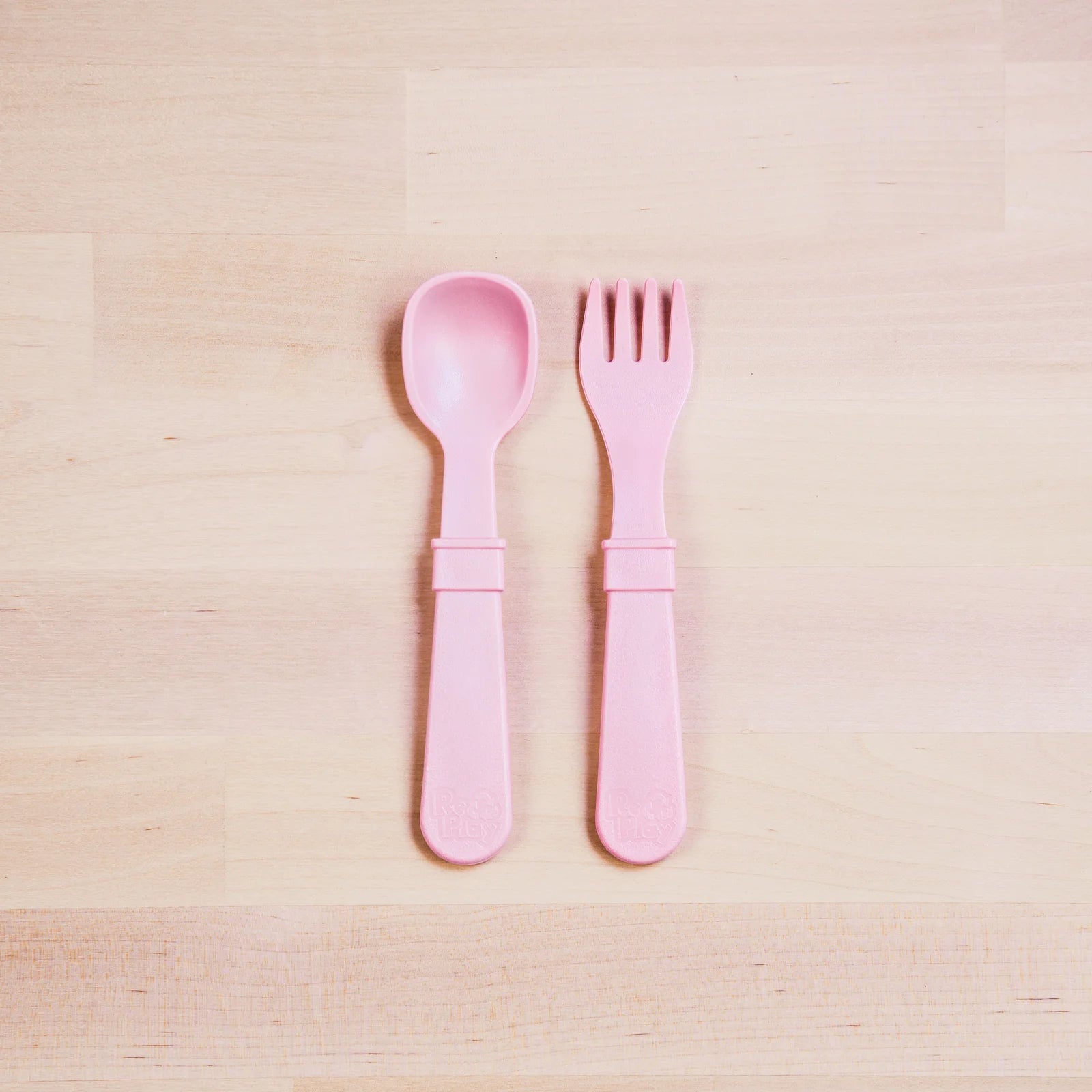 Re-Play Toddler-Friendly Recycled Utensil Set with Vibrant Colors