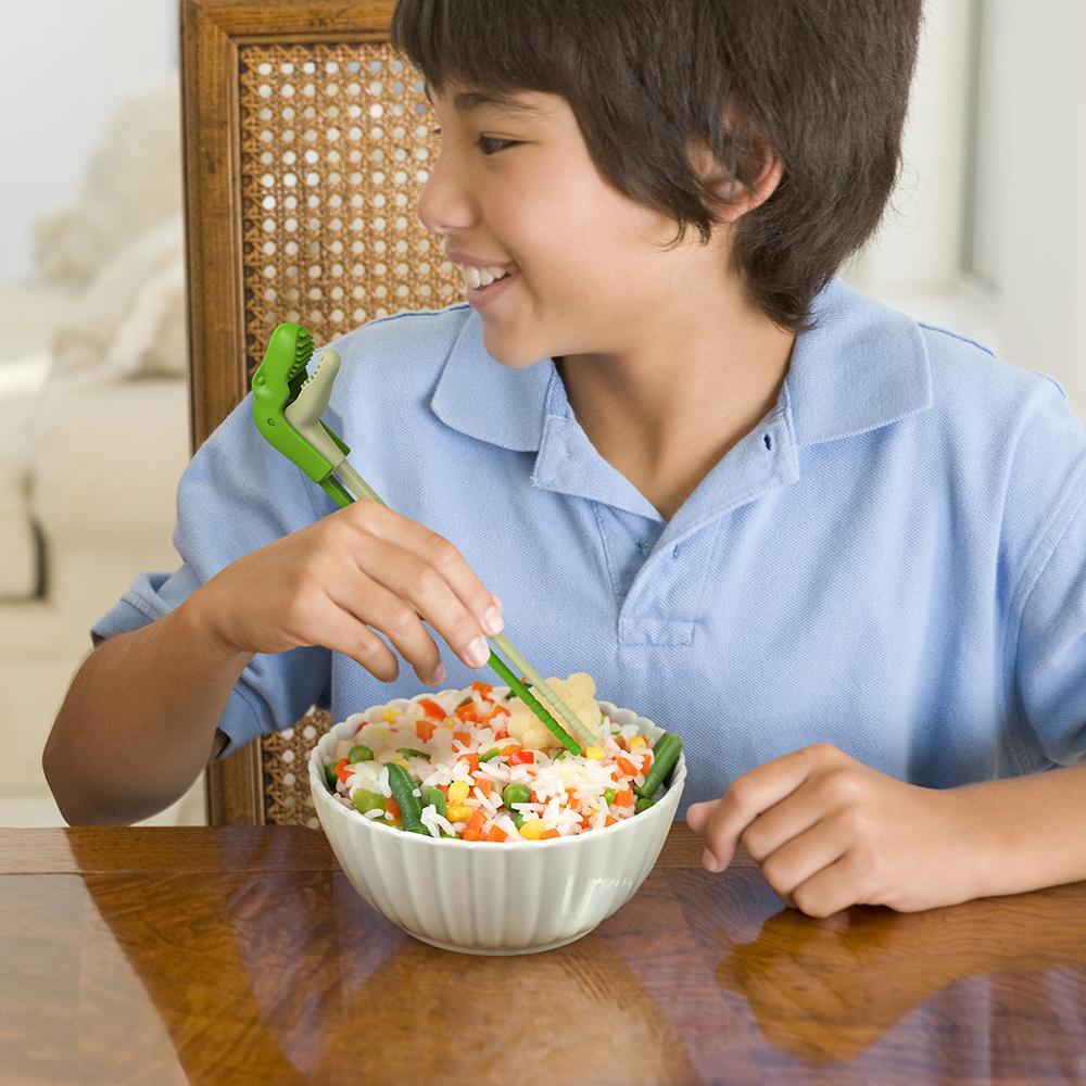 Fred T-Rex Munchtime Chomping Chopsticks - Cool & Kid-Friendly