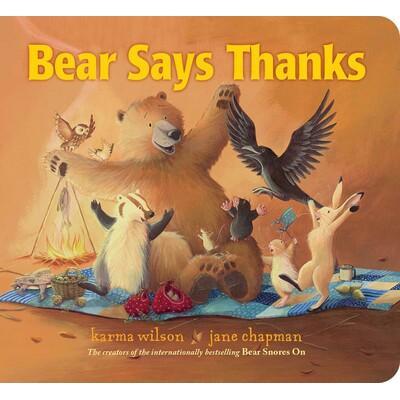 Simon & Schuster's Delightful Board Book: Bear Expresses Gratitude