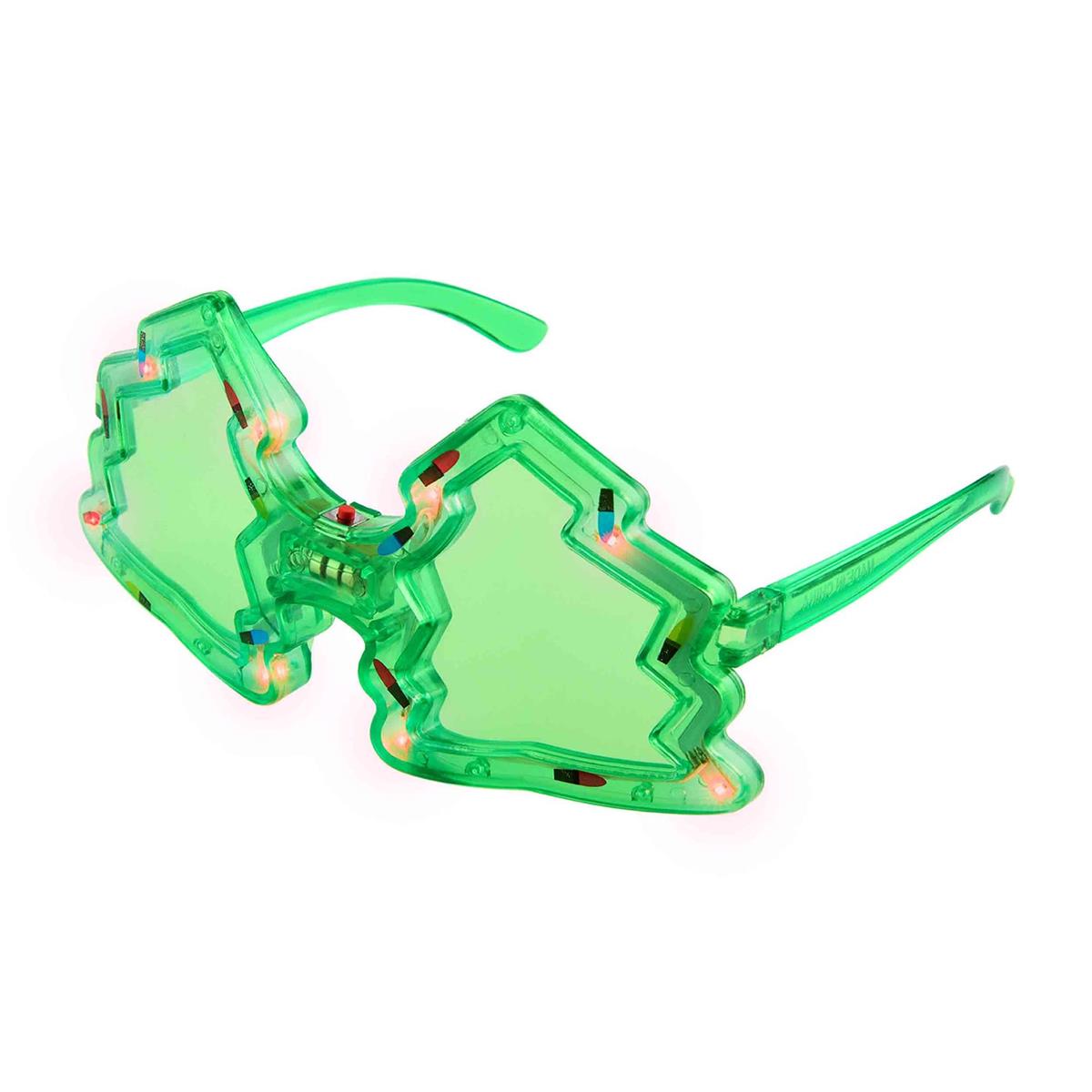 Mud Pie Safe LED Holiday Light - Up Glasses for All Ages