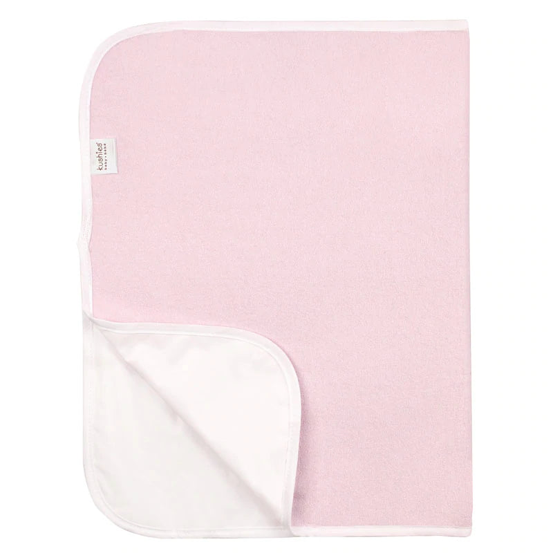 Hot Sale! Kushies Pink Solid Waterproof Changing Pad Liner