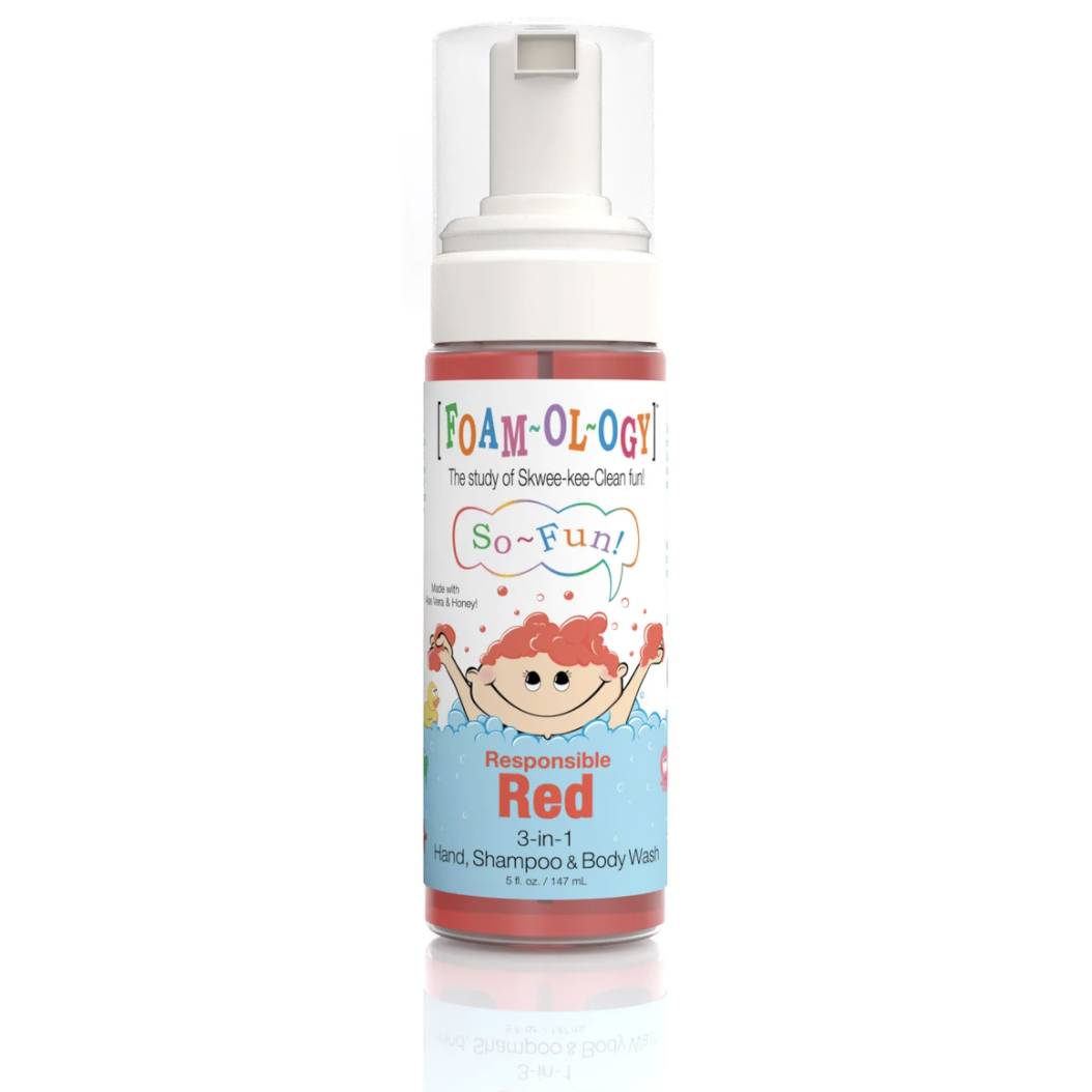 Foamology: Enjoy Skwee-kee-Clean Fun with Responsible Red Foam Wash