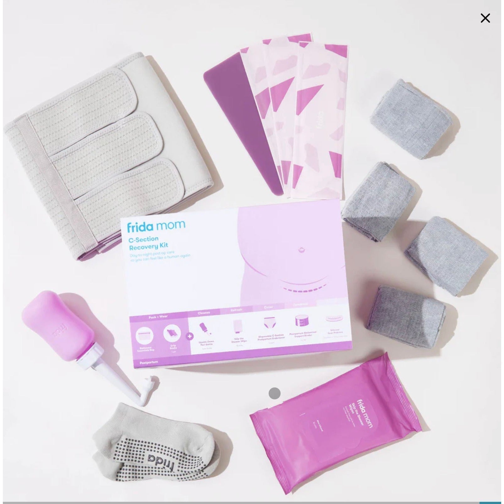 FridaBaby FridaMom Comprehensive C-Section Post - Op Recovery Kit