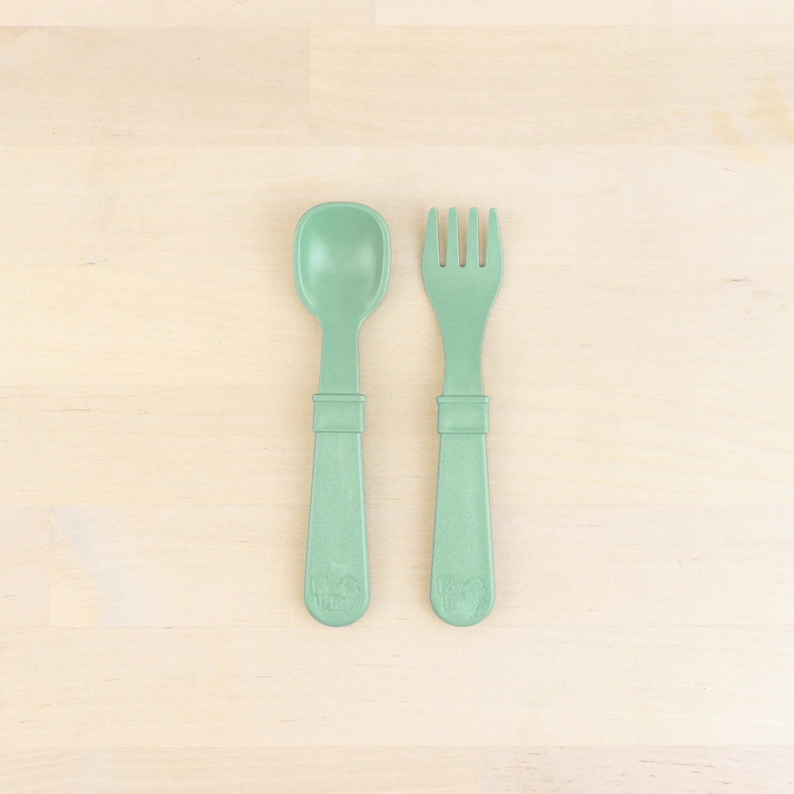 Re-Play Toddler-Friendly Recycled Utensil Set with Vibrant Colors