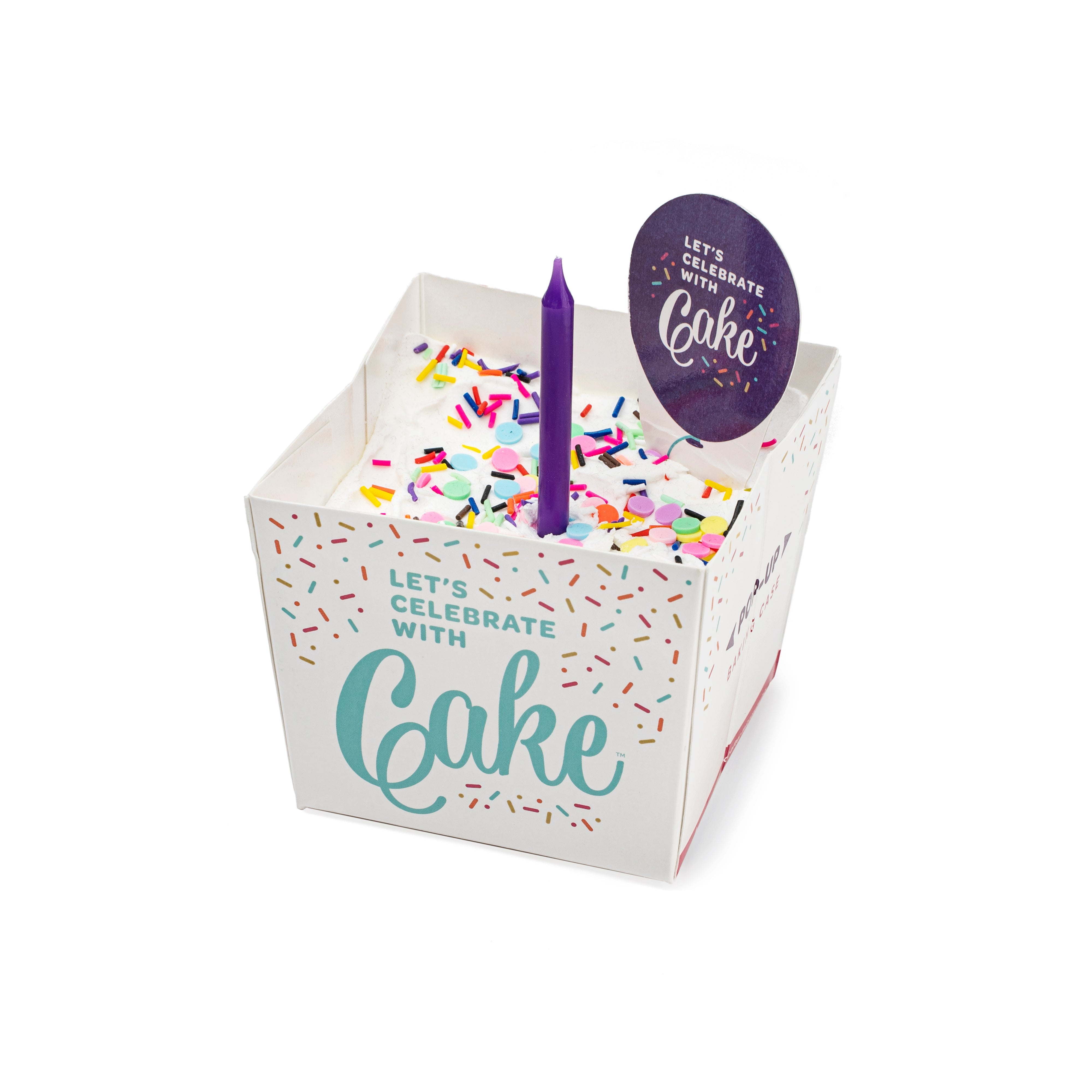 Hot Deal! InstaCake Confetti Vanilla Celebration Cake Kit