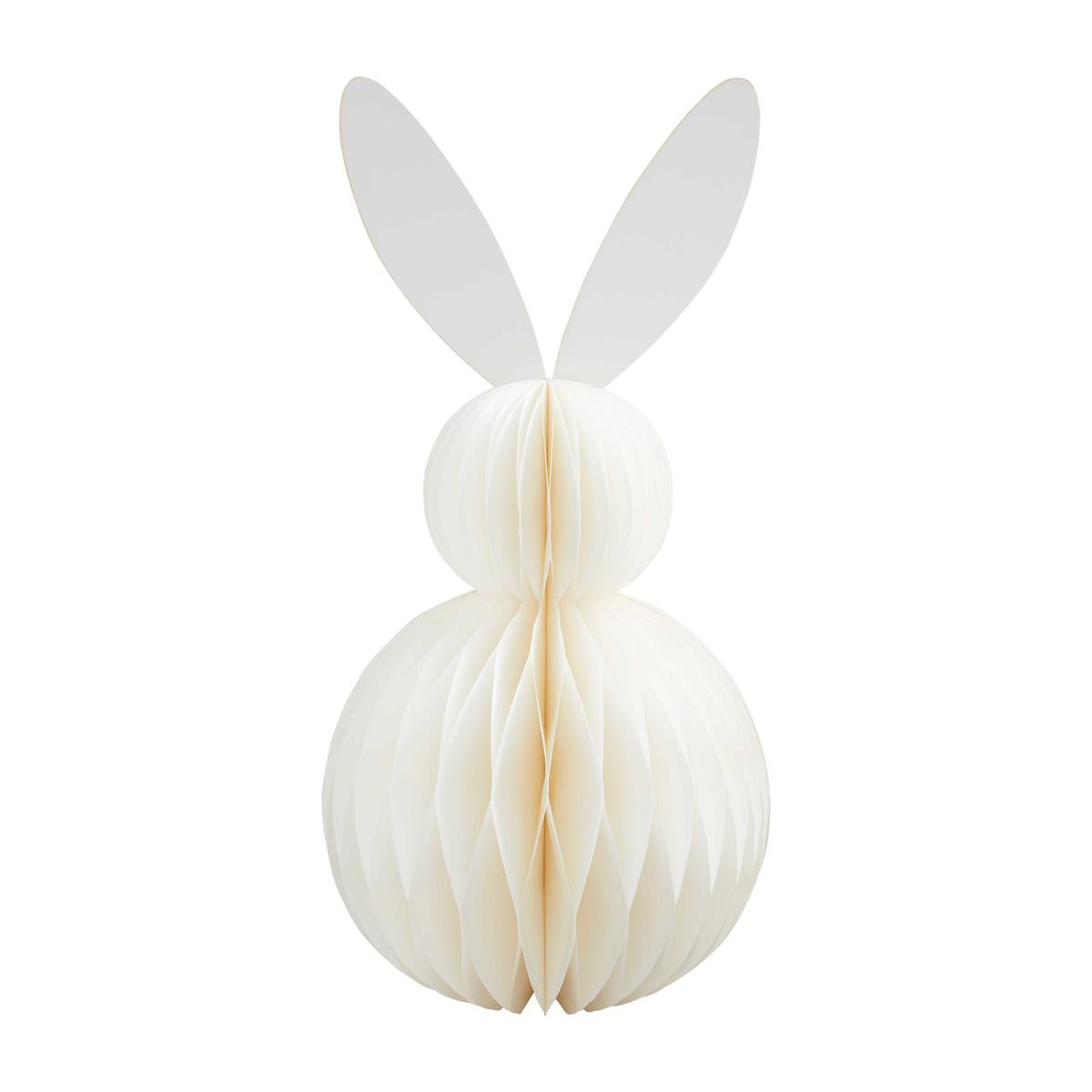 Mud Pie Foldable Tissue Paper Bunny Sitter with Magnetic Closure