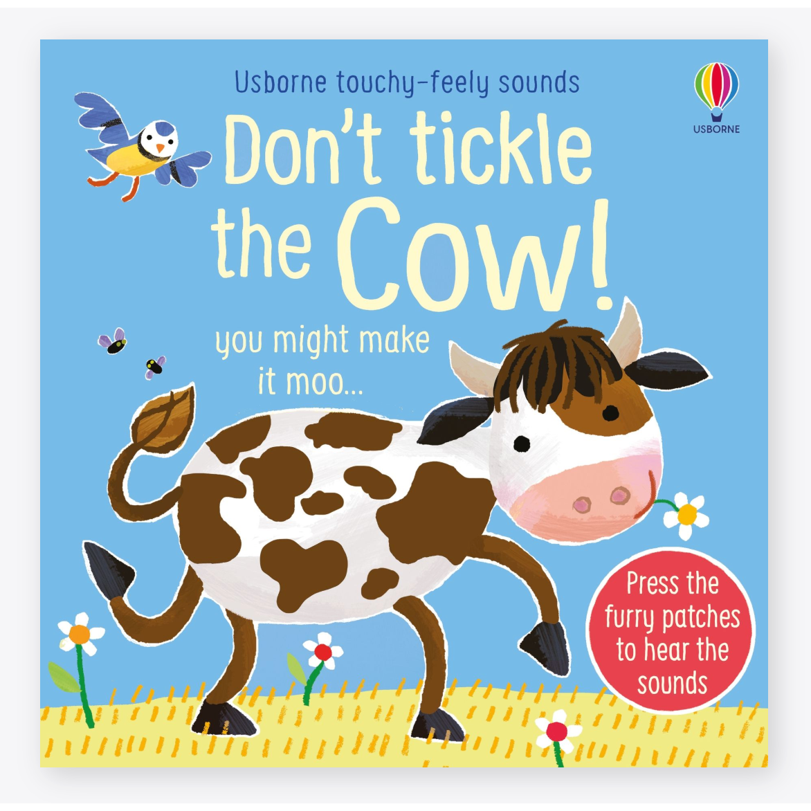 Usborne Books: Don't Tickle the Cow! Touchy-Feely Board Book - Fun for Babies