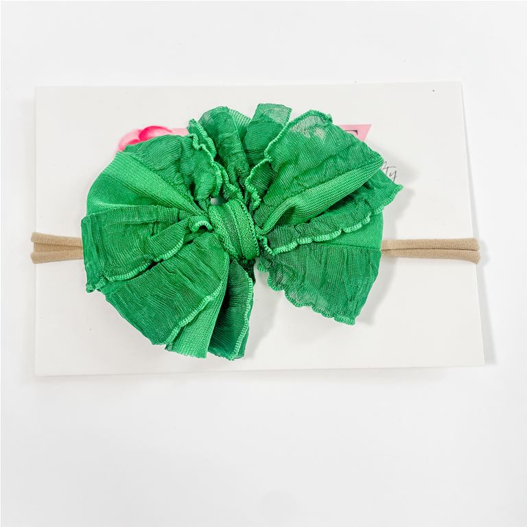 Hot Sale! In Awe Green Mini Headband for Various Occasions