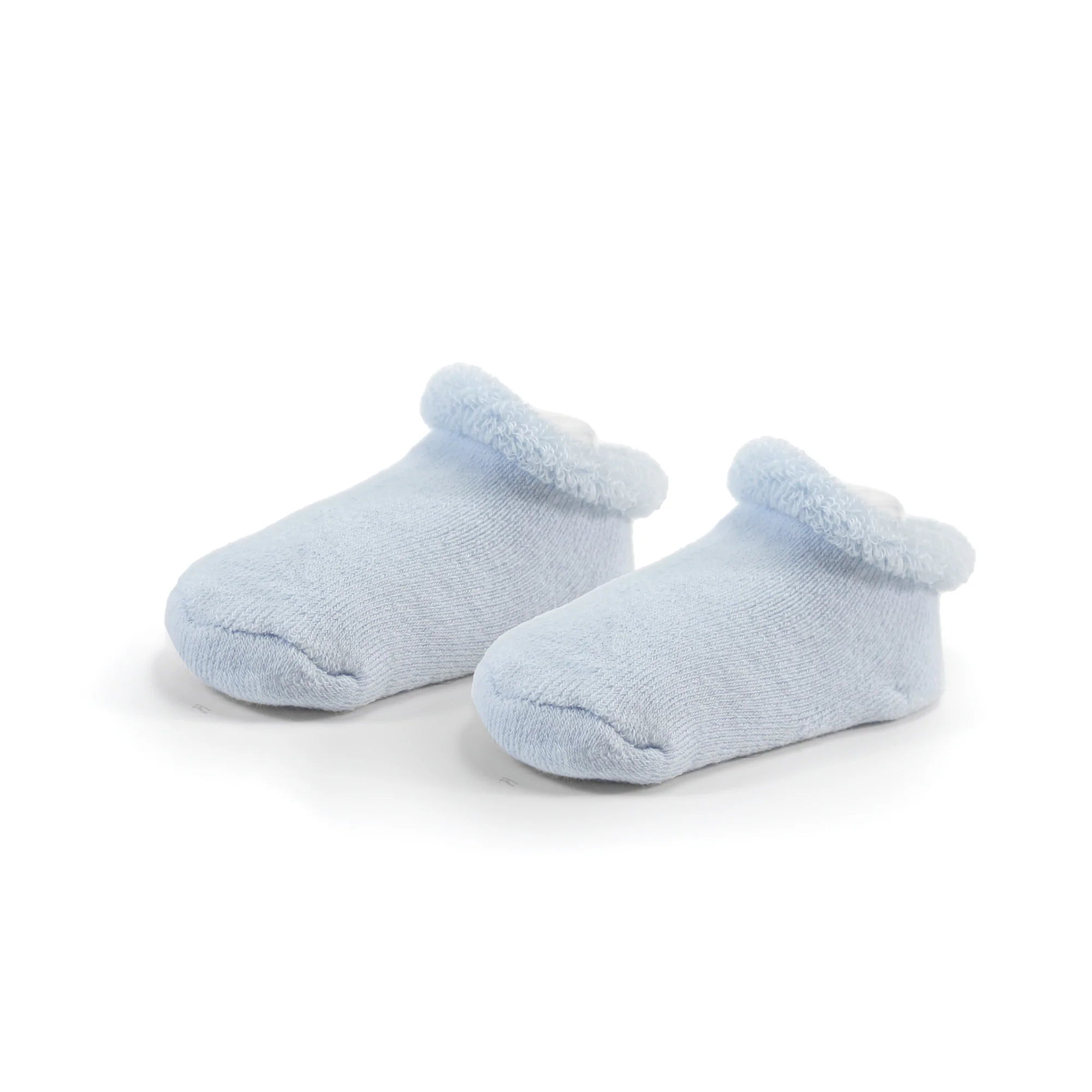 Hot Sale! Kushies Infant Sock Set - 2 Pairs in Ice Solid and Stars Design