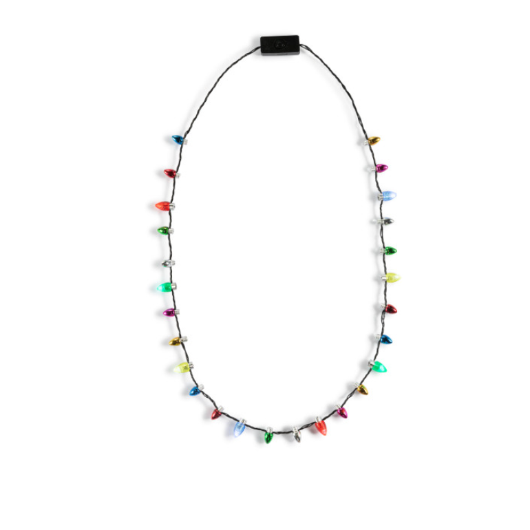Hot Sale! Demdaco Lit Holiday Necklace for a Festive and Jolly Look