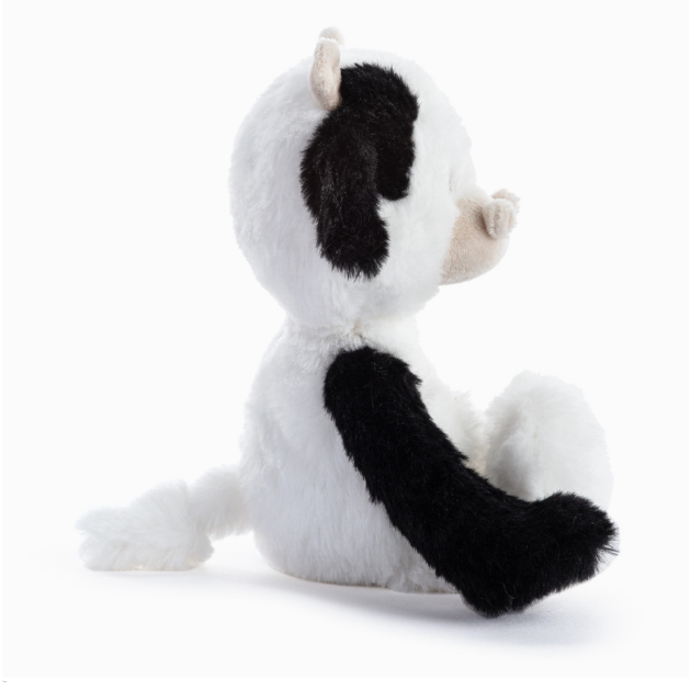 Hot Sale! Demdaco Tinies 5 - inch Black and White Cow for Kids