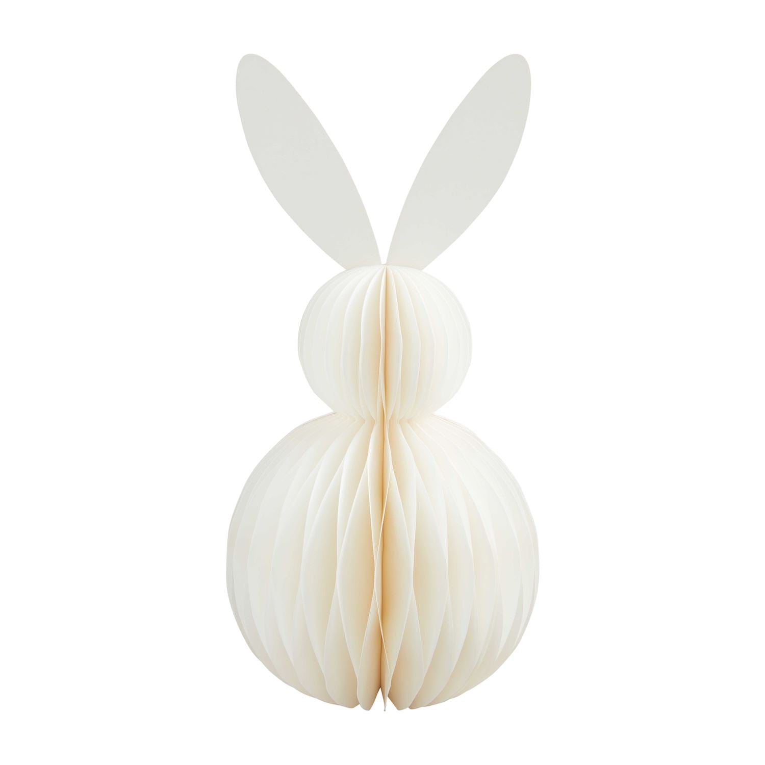 Mud Pie Foldable Tissue Paper Bunny Sitter with Magnetic Closure