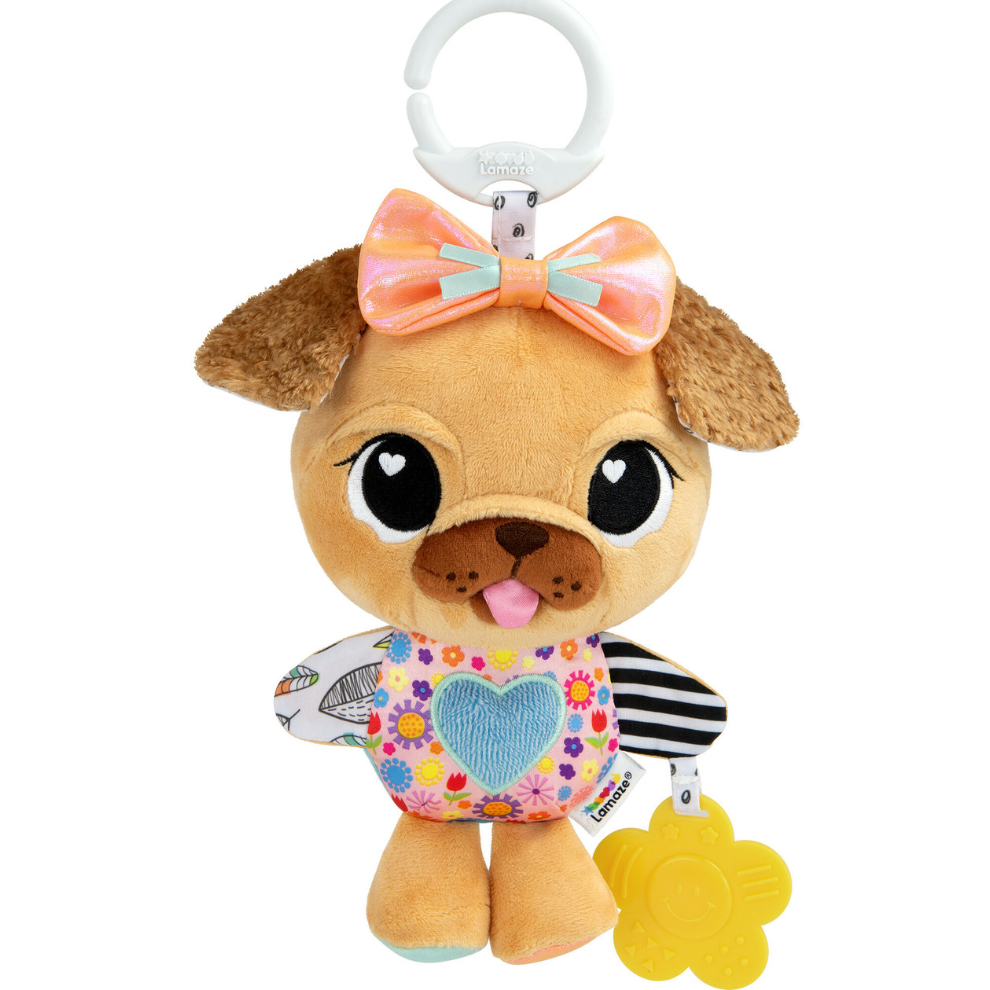 Lamaze® Lovey the Pug - Ideal Travel Toy for Babies