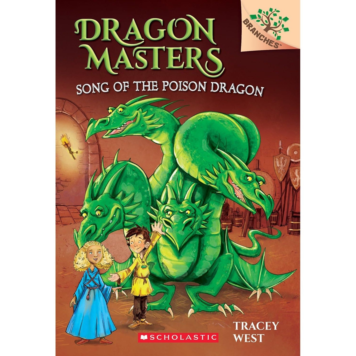 Hot! Scholastic's Dragon Masters #5 - Song of the Poison Dragon (Paperback)