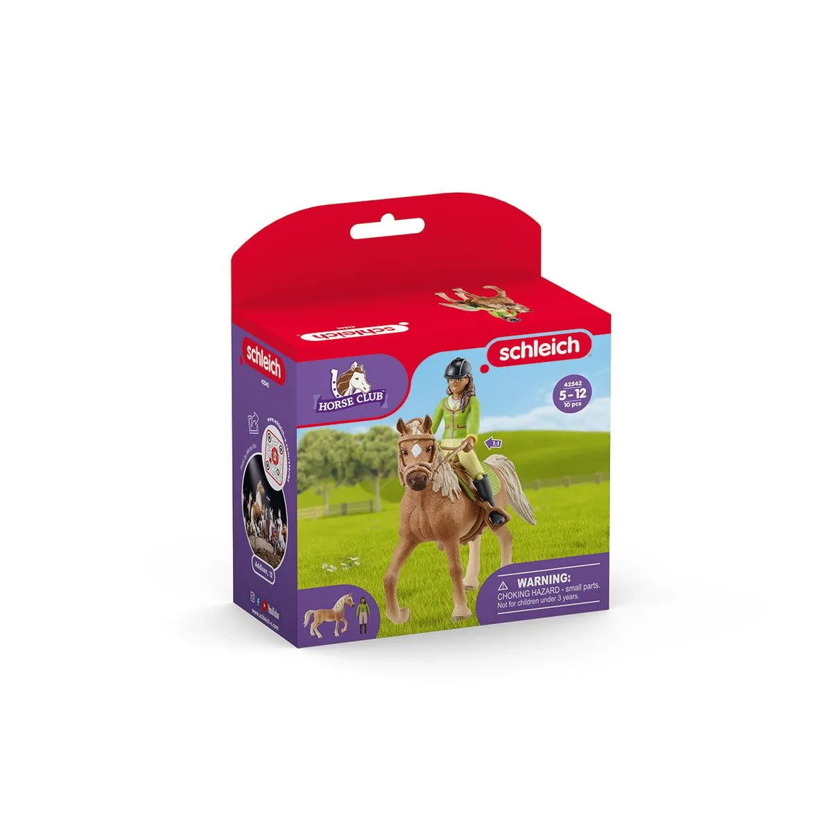 Schleich Horse Club: Sarah and Mystery - Ideal Starter Gift for Horse - Loving Kids