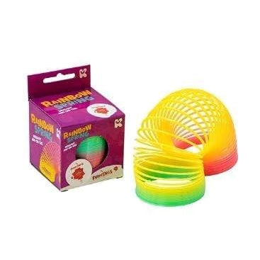 Colorful Plastic Rainbow Spring for Endless Fun