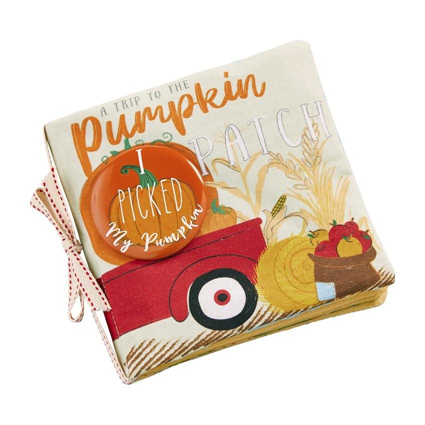 Hot! Mud Pie Pumpkin Patch Pin Soft Book for Ages 3+