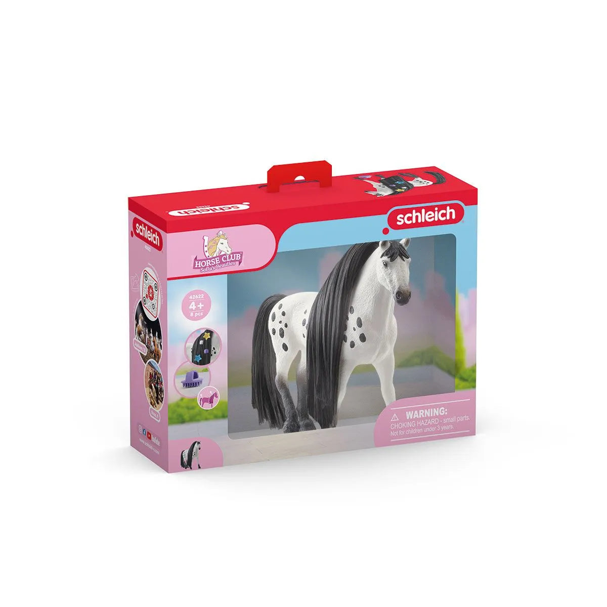 Schleich Horse Club: Stunning Knabstrupper Stallion Toy