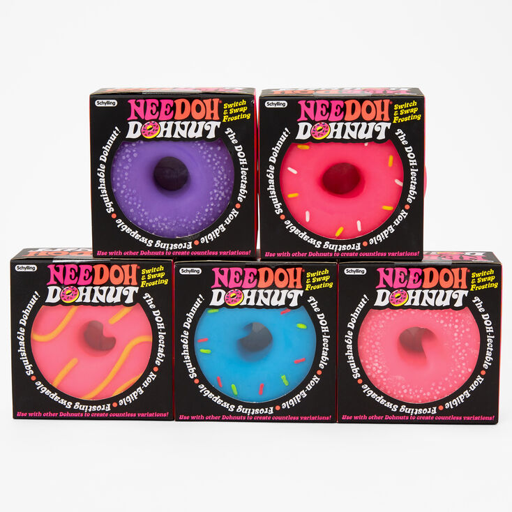 Schylling NeeDoh Stress-Relieving Dohnut Fidget Toy - Perfect for Relaxation