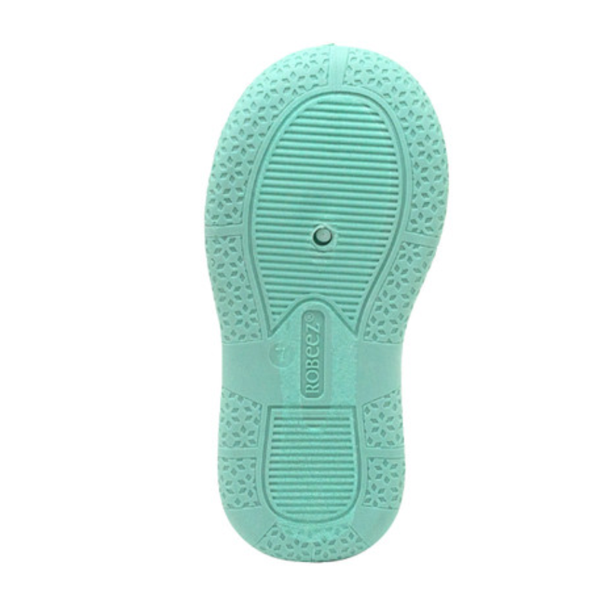 Robeez Pink/Turquoise Tropical Paradise Lightweight Water Shoes for Toddlers