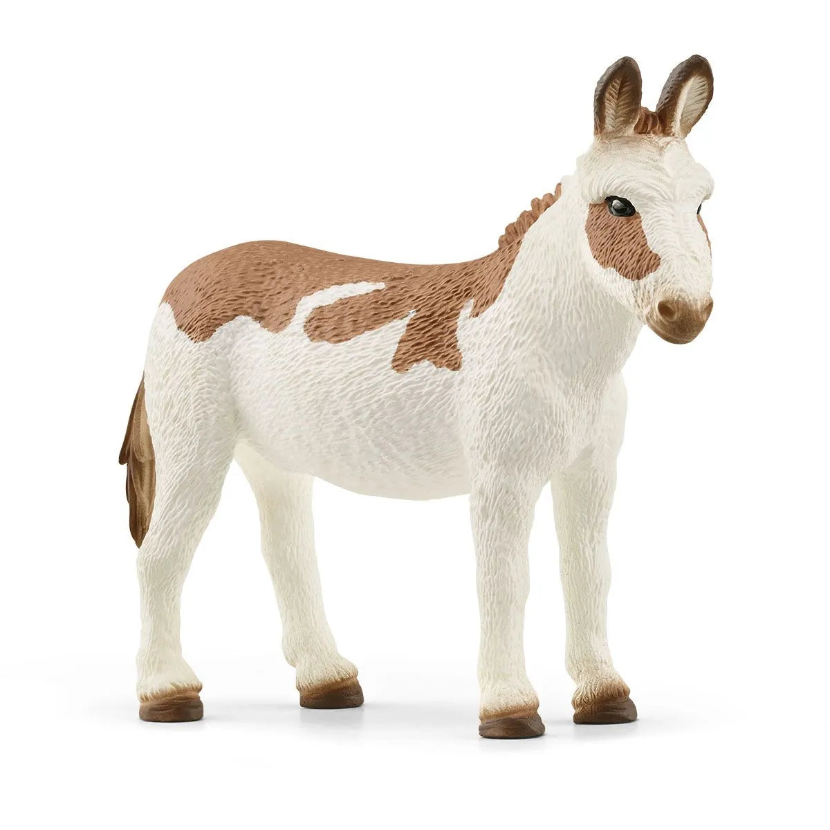 Schleich Realistic American Spotted Donkey Toy for Kids