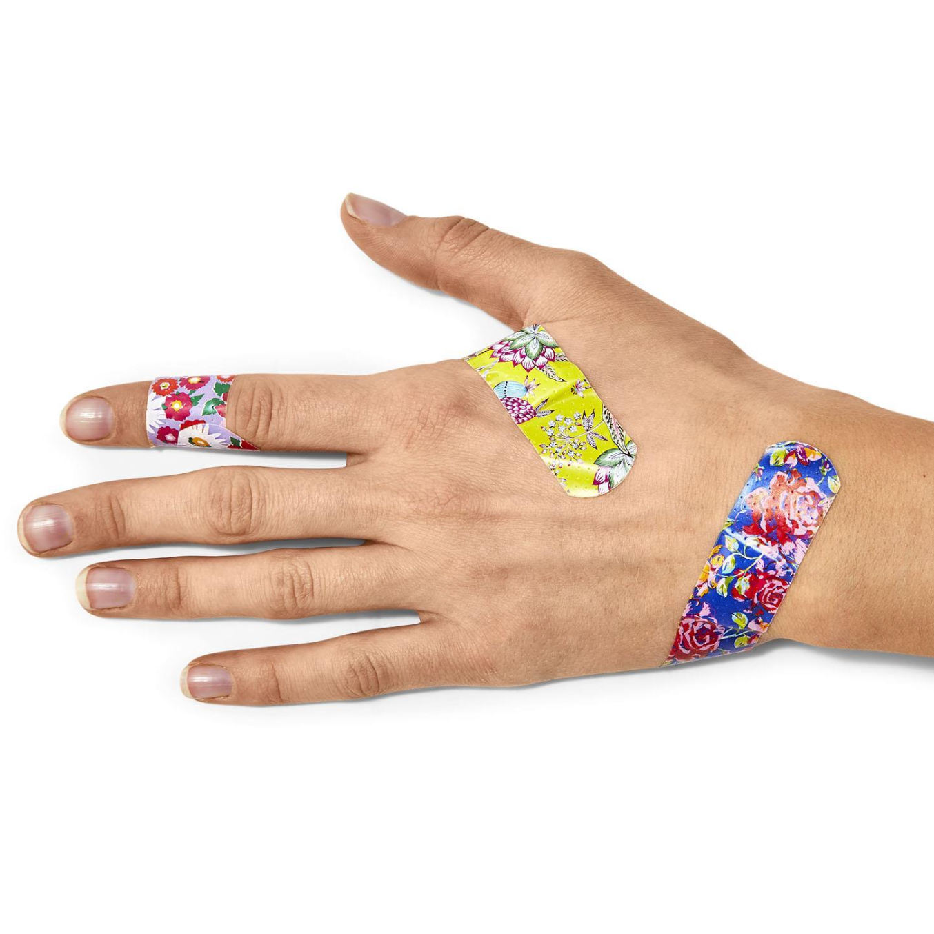 Two's Company Stylish Floral Bandages - Ideal for All Ages