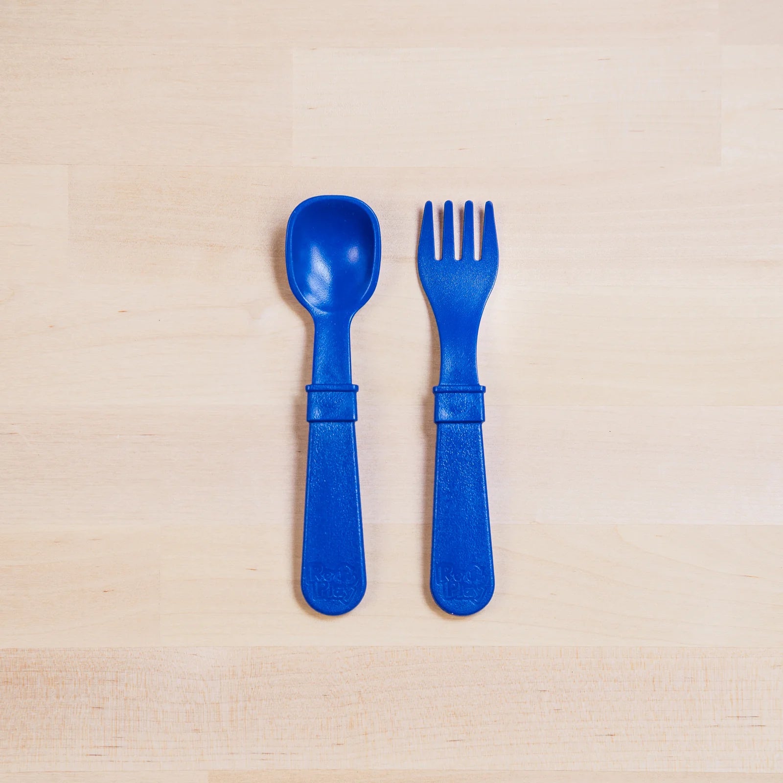 Re-Play Toddler-Friendly Recycled Utensil Set with Vibrant Colors