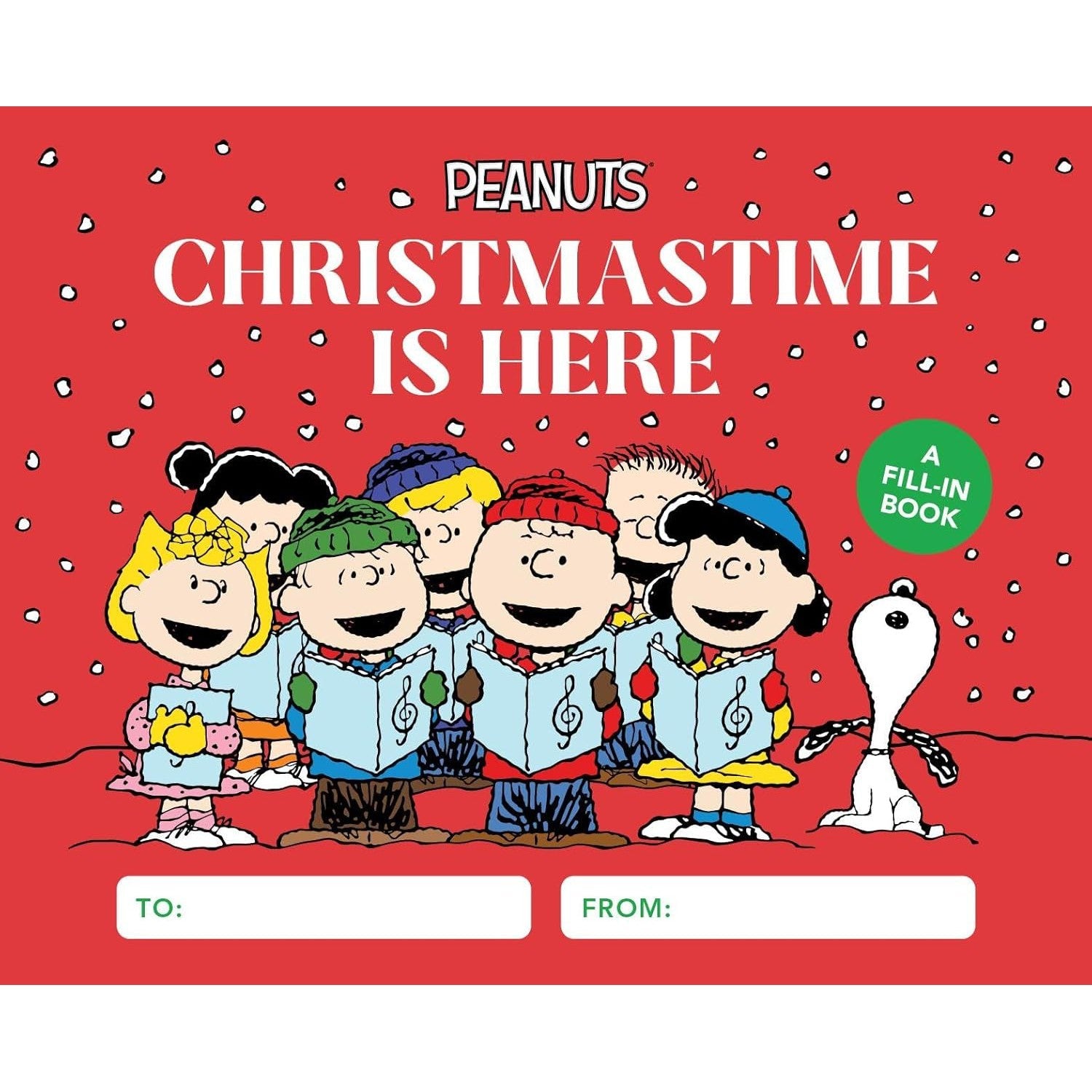 Running Press Kids: Peanuts Christmastime Fill - In Hardcover Gift Book