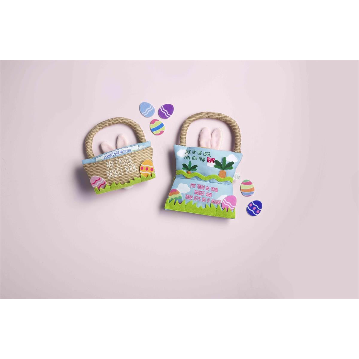Mud Pie Easter-Themed Interactive My Easter Basket Book