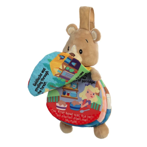 Ebba 9-Inch Soft Picture Book: Story Pals - Goldilocks and the Three Bears